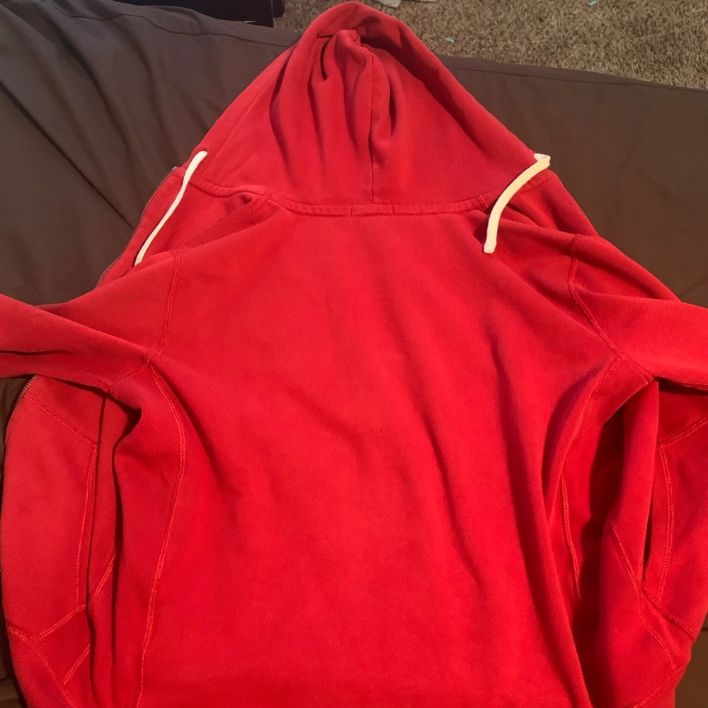 Polo Ralph Lauren full zip Long sleeve Hoodie jacket red men XL